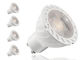 bianco freddo caldo della lampadina del riflettore della PANNOCCHIA LED di 7W Dimmable GU10 MR16