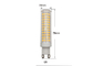 15W 136 borda lampada regolabile del cereale di sorgente luminosa della luce della pannocchia di granturco di 2835 LED la piccola