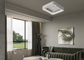 Nessuna lampada invisibile del ventilatore da soffitto dell'elettroventola del condizionatore d'aria del salone della camera da letto della famiglia della lampada del ventilatore da soffitto della foglia
