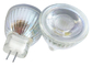 MR11 GU11 Mini LED Lampada in vetro Cup 12V 110V 220V 35MM 3W COB