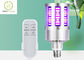 Lampadina UV-C di alluminio E27 2 dell'aria in 1 lampada germicida principale portatile