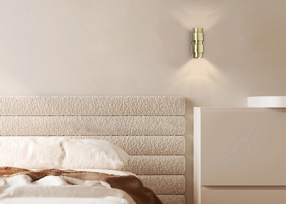 Lampada da comodino della camera da letto della parete del fondo del salone per il corridoio dell'hotel